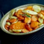Butter Roasted Carrots & Parsnips with Oregano