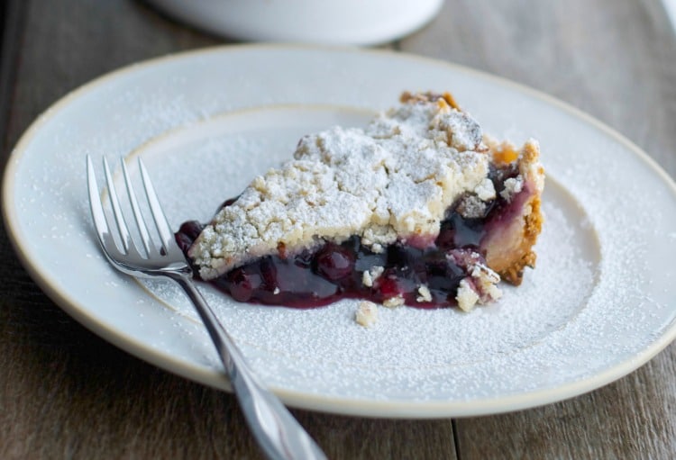 Blueberry Almond Crumb Cake