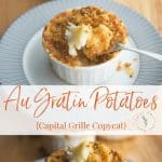 Do you love the Capital Grille's Au Gratin Potatoes as much as my family does? Learn how you can make this cheesy side dish at home.