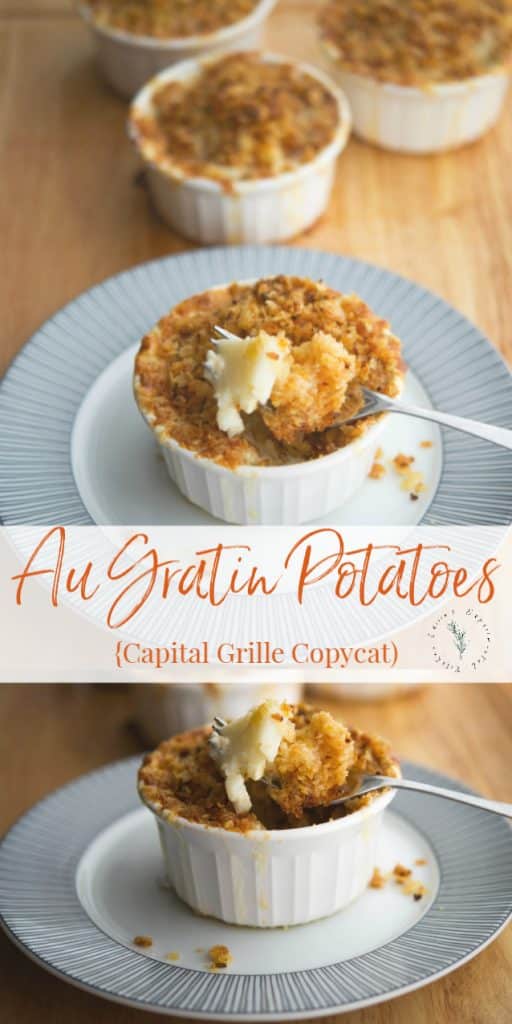 Do you love the Capital Grille's Au Gratin Potatoes as much as my family does? Learn how you can make this cheesy side dish at home.