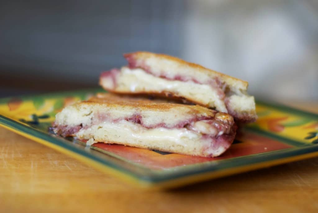 Brie & Raspberry Jam Panini