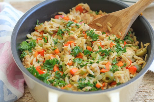 Orzo with Tuna