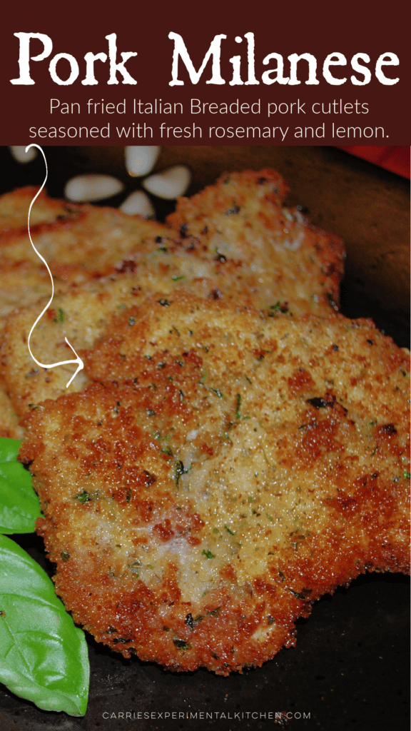 Pork Cutlet Milanese