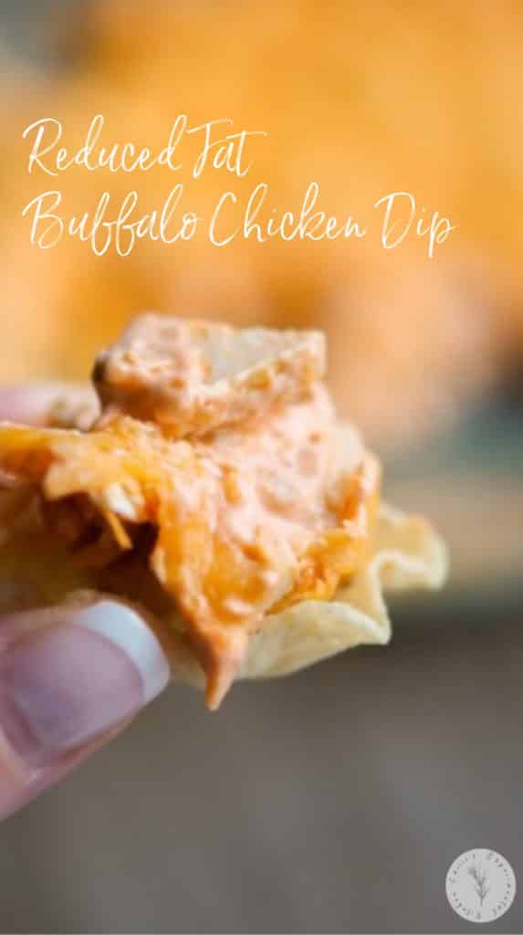 Who says dips have to be loaded with fat? Make the ever popular Buffalo Chicken Dip a little healthier and still enjoy the flavor.