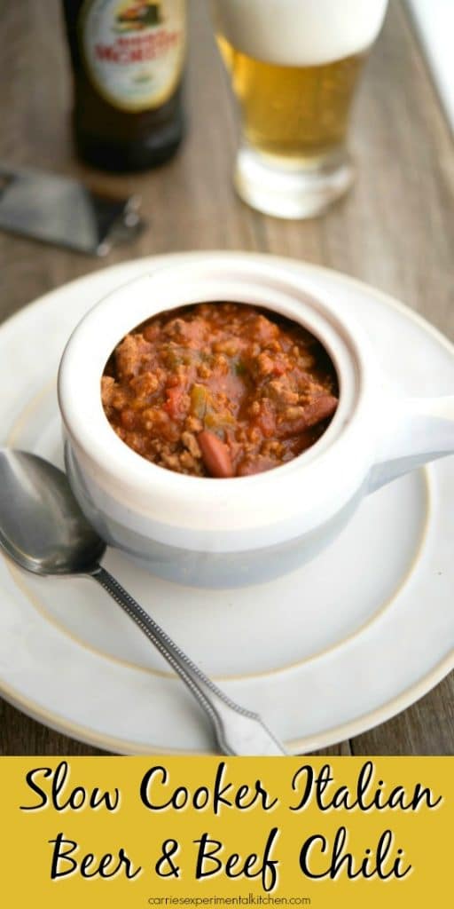 Italian Beef and Beer Chili