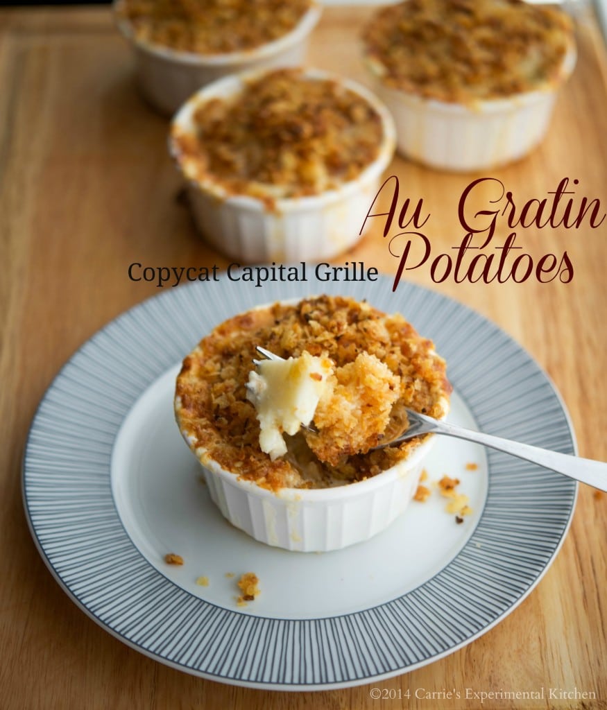 Copycat Capital Grille Au Gratin Potatoes | Carrie's Experimental Kitchen