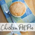 Repurpose leftover chicken or turkey into a new weeknight meal with this delicious Individual Chicken Pot Pie in less than an hour.