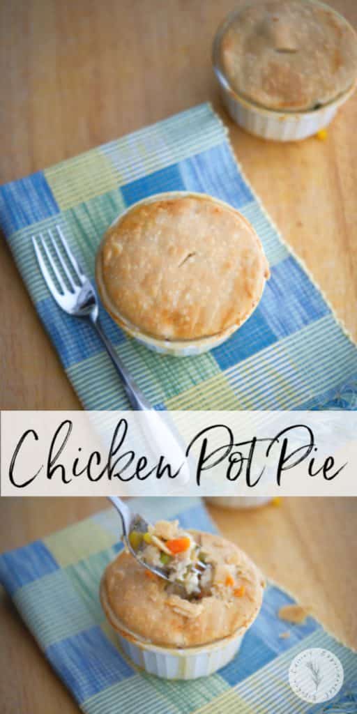Repurpose leftover chicken or turkey into a new weeknight meal with this delicious Individual Chicken Pot Pie in less than an hour.