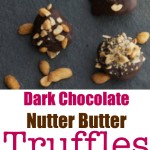 If you're looking for quick and easy peanut butter and chocolate dessert, these Dark Chocolate Nutter Butter Truffles are just the thing.