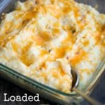 Loaded Mashed Potato Gratin