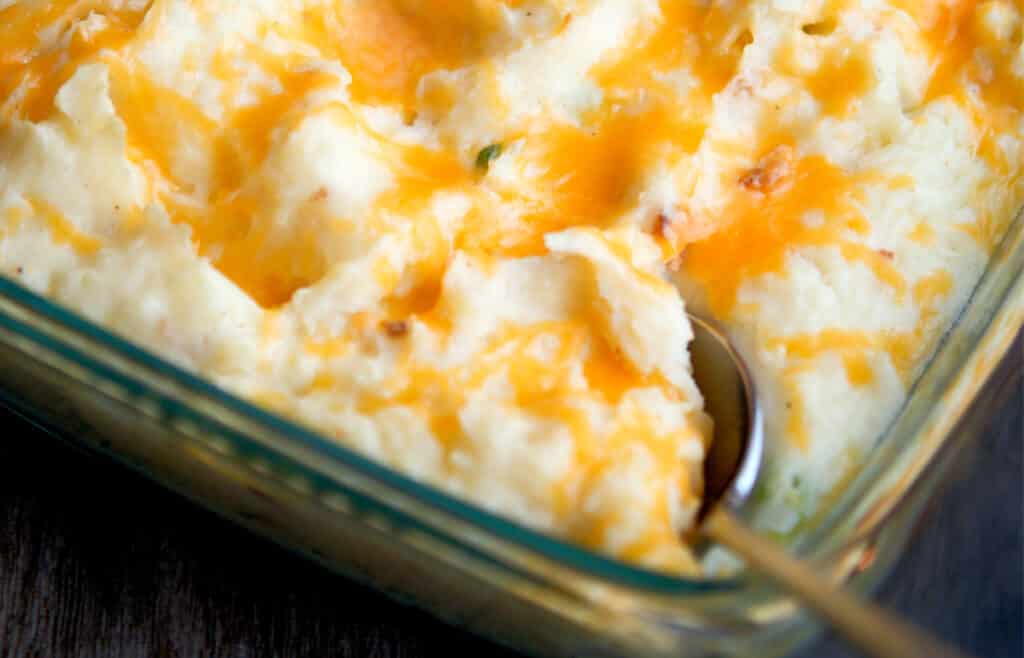 Loaded Mashed Potato Gratin