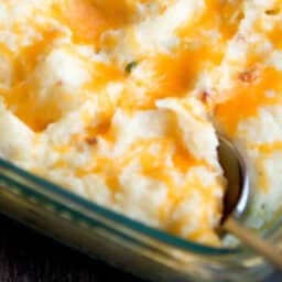 Loaded Mashed Potato Gratin