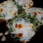 Spinach Artichoke French Bread Pizza