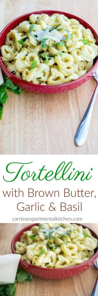 Tortellini with Brown Butter