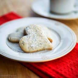 Cinnamon Apple Spice Shortbread Cookies