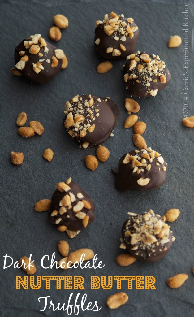 If you're looking for quick and easy peanut butter and chocolate dessert, these Dark Chocolate Nutter Butter Truffles are just the thing. 