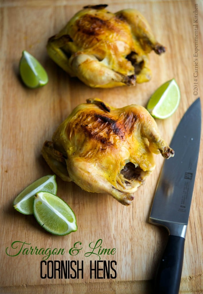 Tarragon & Lime Cornish Hens