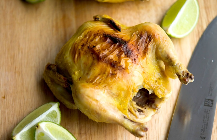 Tarragon & Lime Cornish Hens