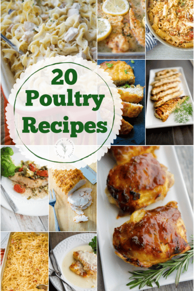 Top 20 Poultry Recipes