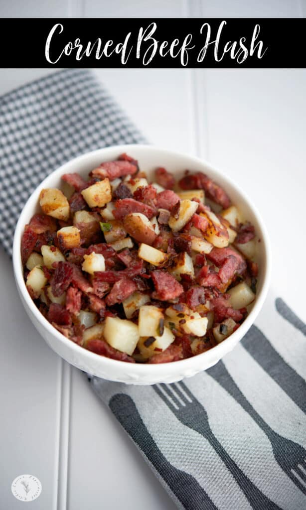 Corned Beef Hash is the perfect use for St. Patrick's Day leftovers, but don't wait until then to make this tasty breakfast side dish.