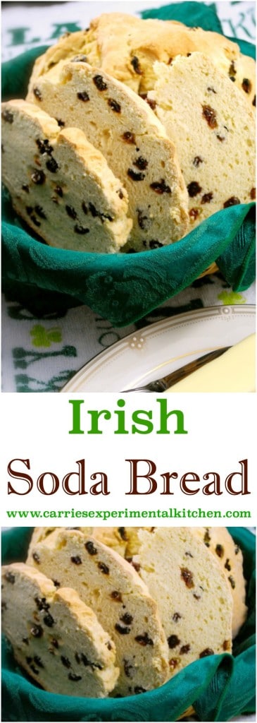 This Irish Soda Bread is moist and delicious. Make it all year long, not just St. Patrick's Day!