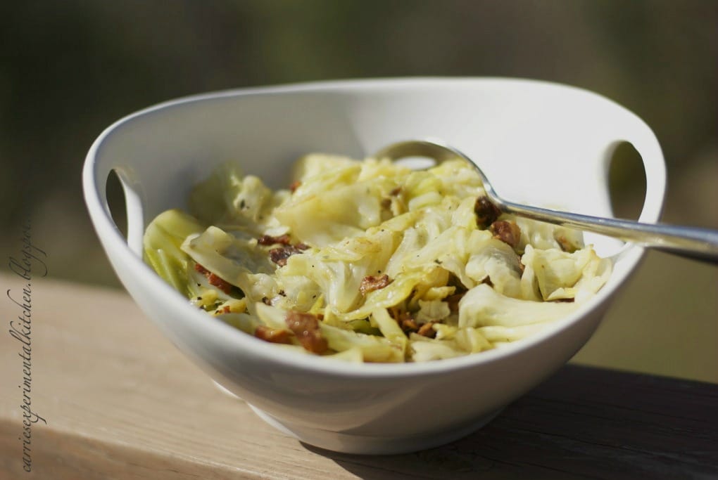 Sautéed Cabbage with Bacon