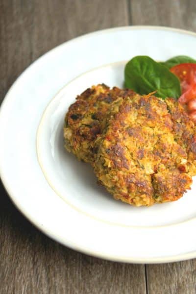 Italian Cannellini Bean Burgers