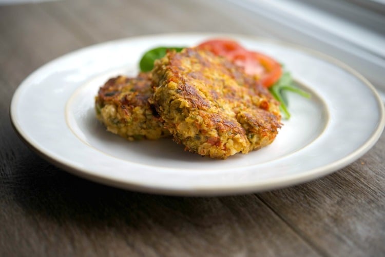 Italian Cannellini Bean Burger