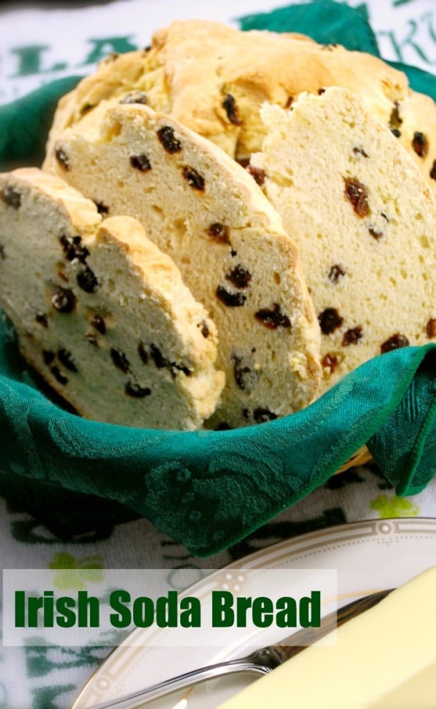 This Irish Soda Bread is moist and delicious. Make it all year long, not just St. Patrick's Day! 