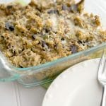 Turkey Sausage & Roasted Eggplant Casserole