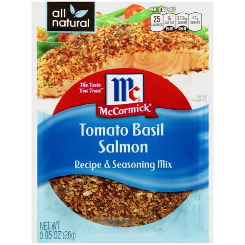McCormick Tomato Basil Salmon Seasoning Mix