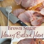 Making a holiday dinner doesn't have to be difficult. Try this Brown Sugar-Honey Baked Ham made with only three ingredients.