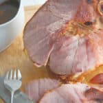 Making a holiday dinner doesn't have to be difficult. Try this Brown Sugar-Honey Baked Ham made with only three ingredients.