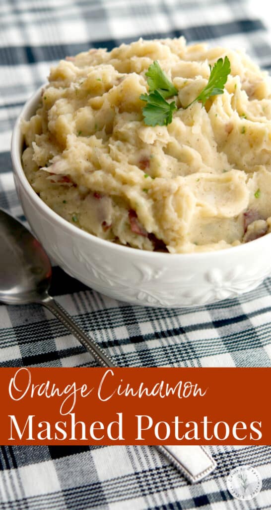 Orange Cinnamon Mashed Potatoes