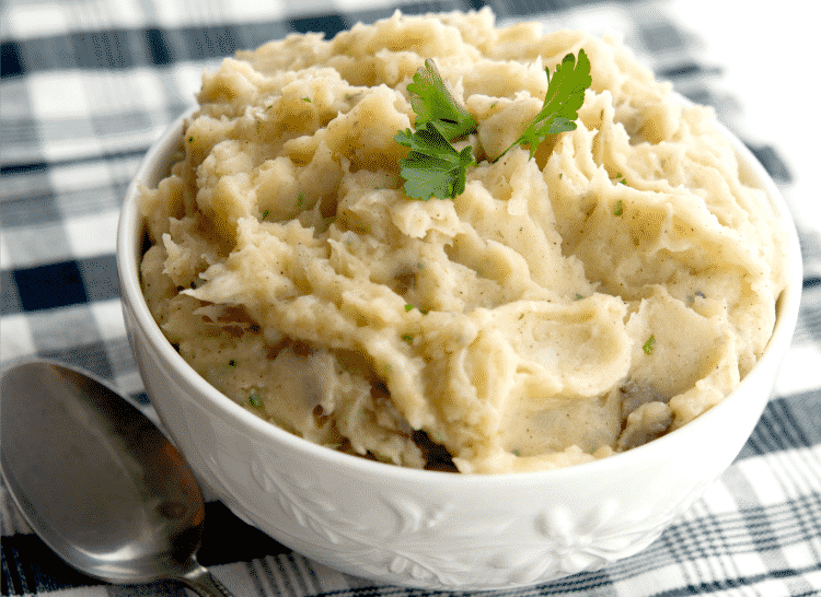 Orange Cinnamon Mashed Potatoes