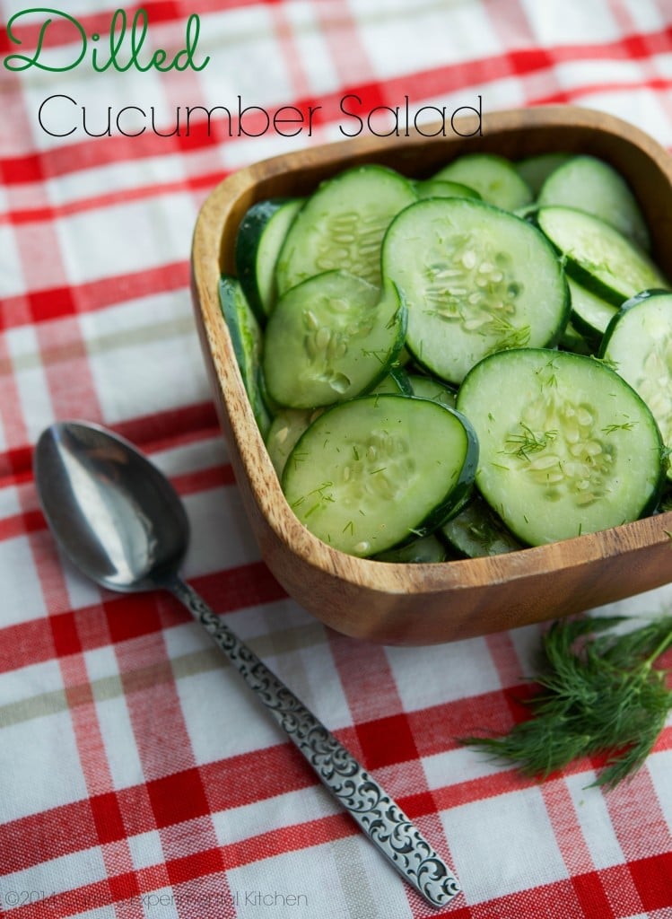 Dilled Cucumber Salad