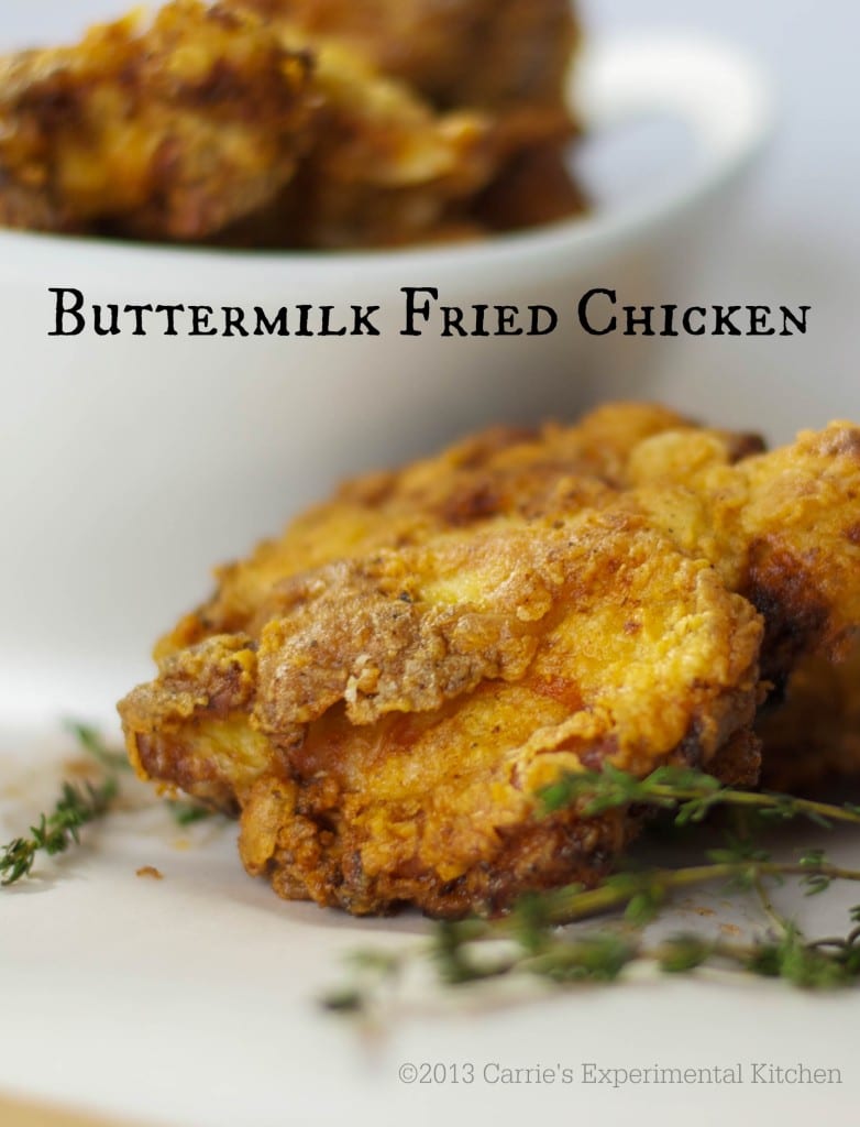 A close up of Buttermilk Fried Chicken