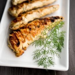 Lemon Dill Grilled Chicken