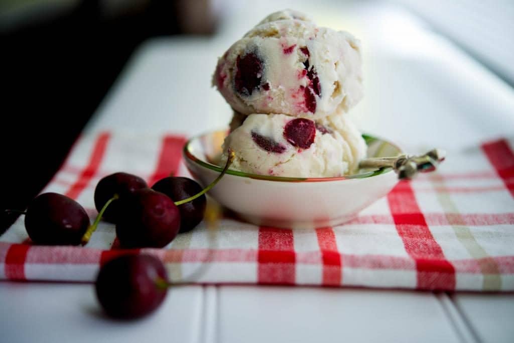 Cherry Vanilla Ice Cream