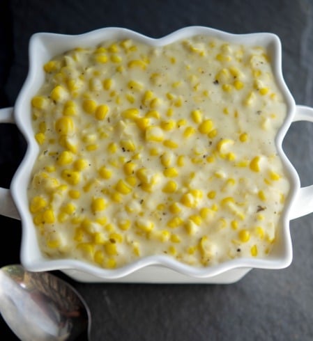 Garlic & Herb Creamed Corn