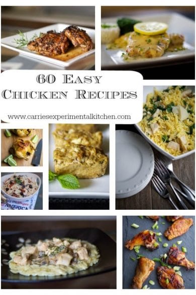 60 Quick and Easy Chicken Recipes