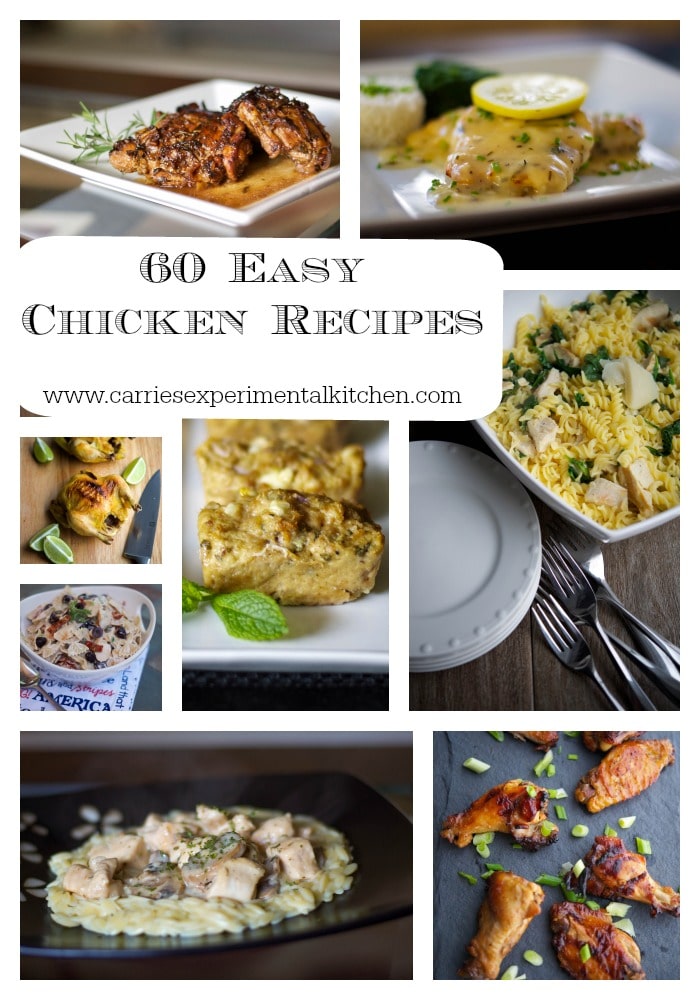 60 easy chicken recipes