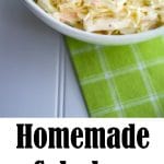 This Homemade Coleslaw recipe is creamy,  delicious and so simple to make. A definite crowd pleaser every summer!