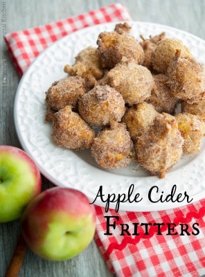 Apple Cider Fritters 