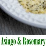 Asiago and Rosemary Cheese Crisps 