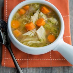 Homemade Chicken Noodle Soup | Carrie's Experimental Kitchen