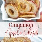 Cinnamon Apple Chips, made with a few simple ingredients like McIntosh apples, cinnamon and sugar are a healthy snack your whole family will love.