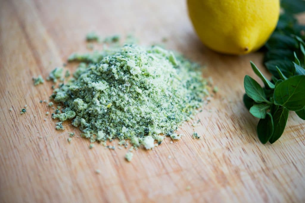 DIY Oregano Lemon Salt