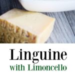 Linguine tossed with a light and lemony Limoncello Asiago Cream Sauce makes the perfect, quick and delicious weeknight meal.