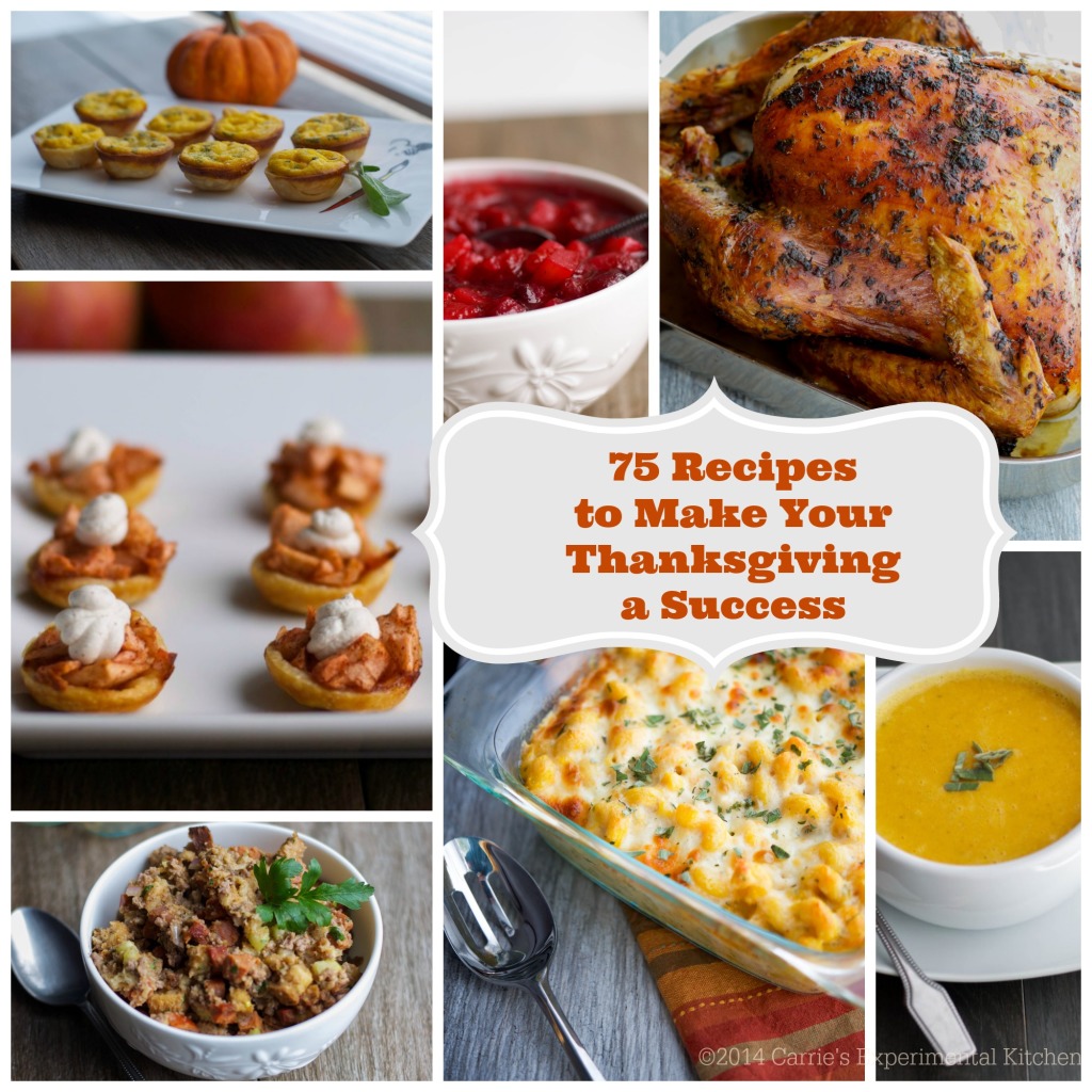 75 Recipes to Make Your Thanksgiving a Success